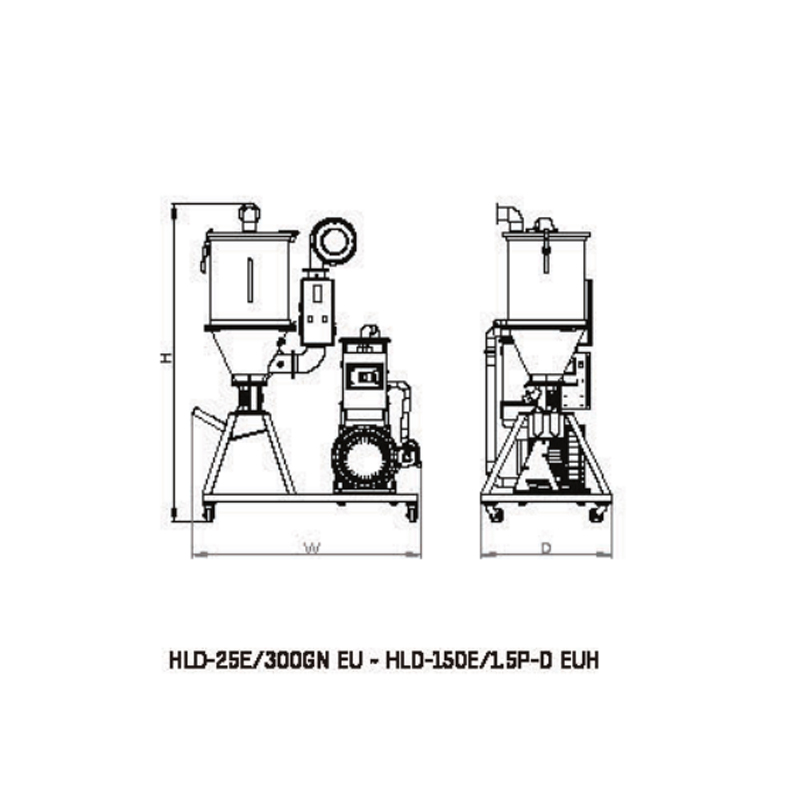 Hopper torktumlare & Auto-Loader