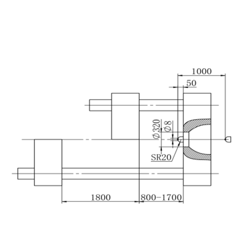 Helautomatisk formsprutningsmaskin för PVC-rörkopplingar SLA2280