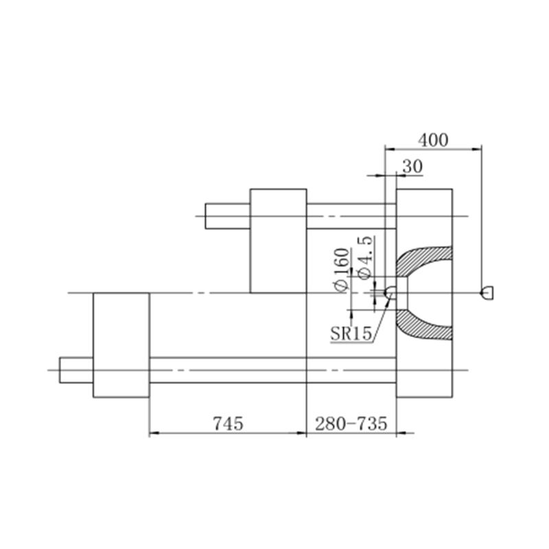 Plastdelar Fast pumpformsprutningsmaskin SLA428