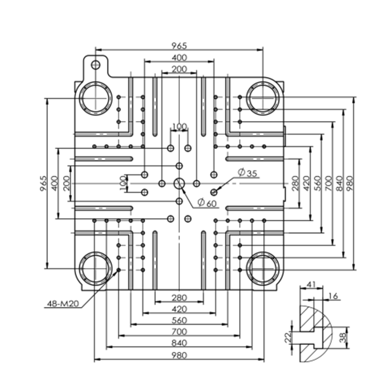 Höghastighetshybrid Formsprutningsmaskin med fast pump SLA528